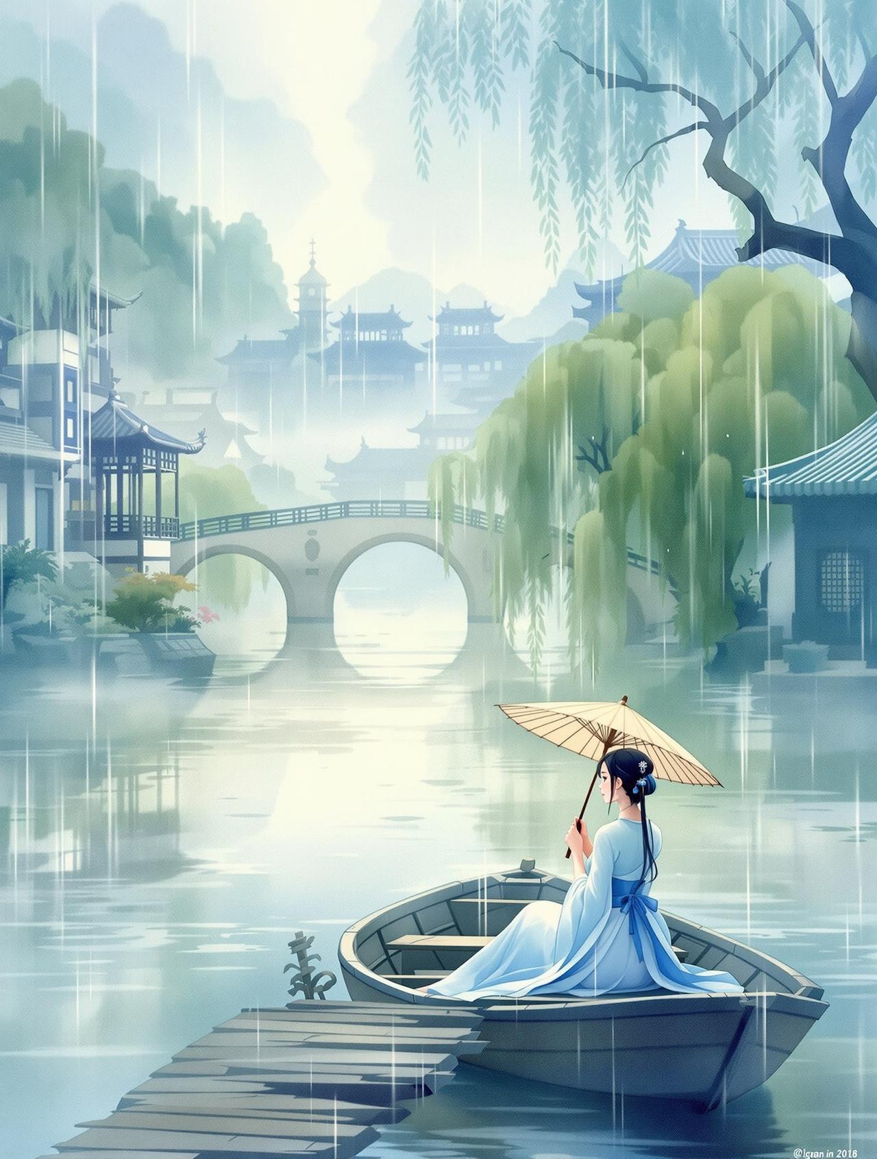 韩国漫画番剧 - 江南烟雨：江南好，风景旧曾谙